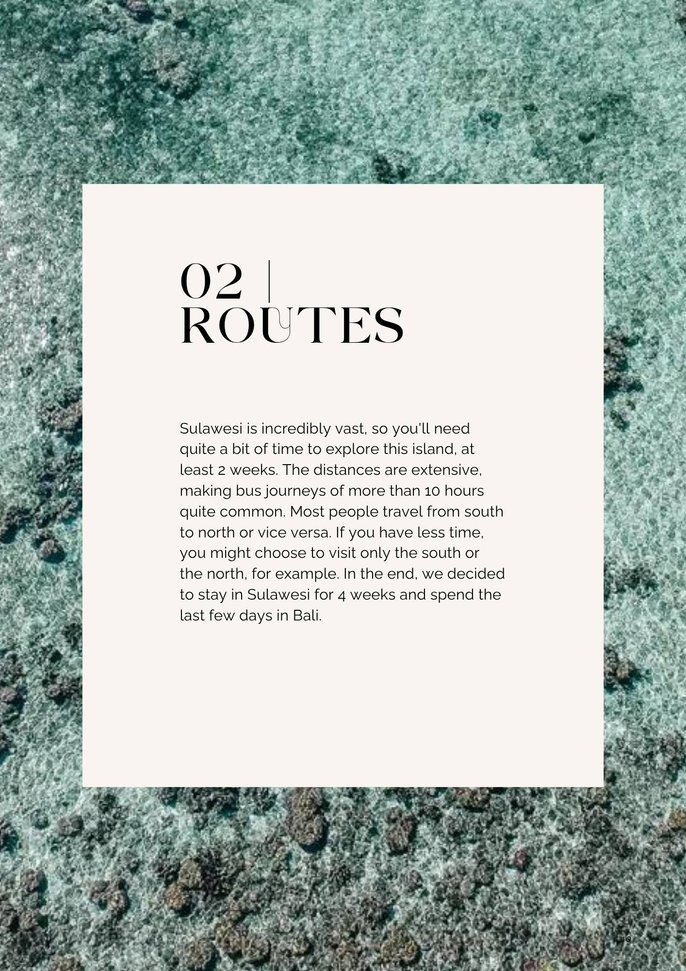 Travelguide Sulawesi  (Ebook – EN)