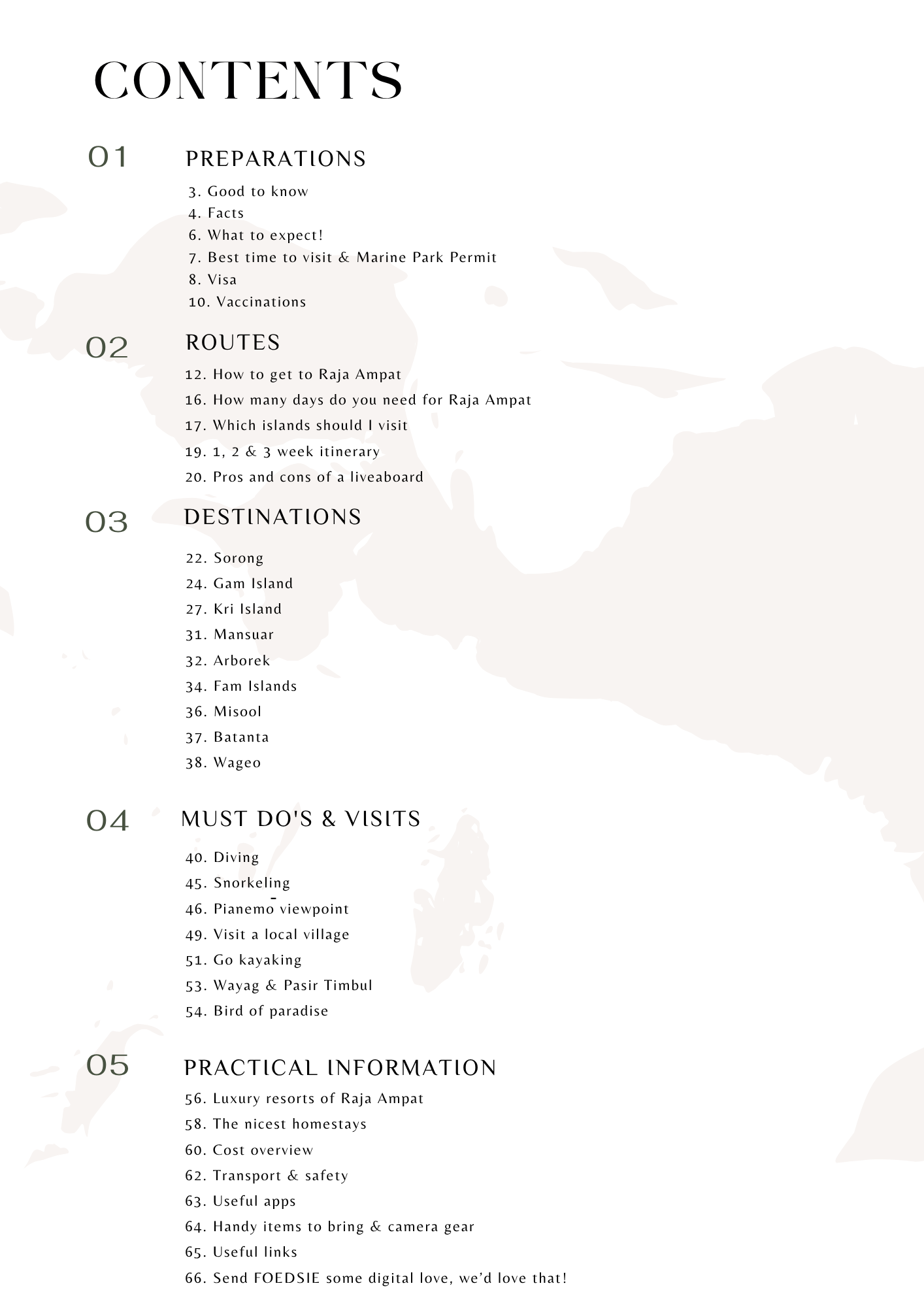 Travelguide Raja Ampat (Ebook – EN)