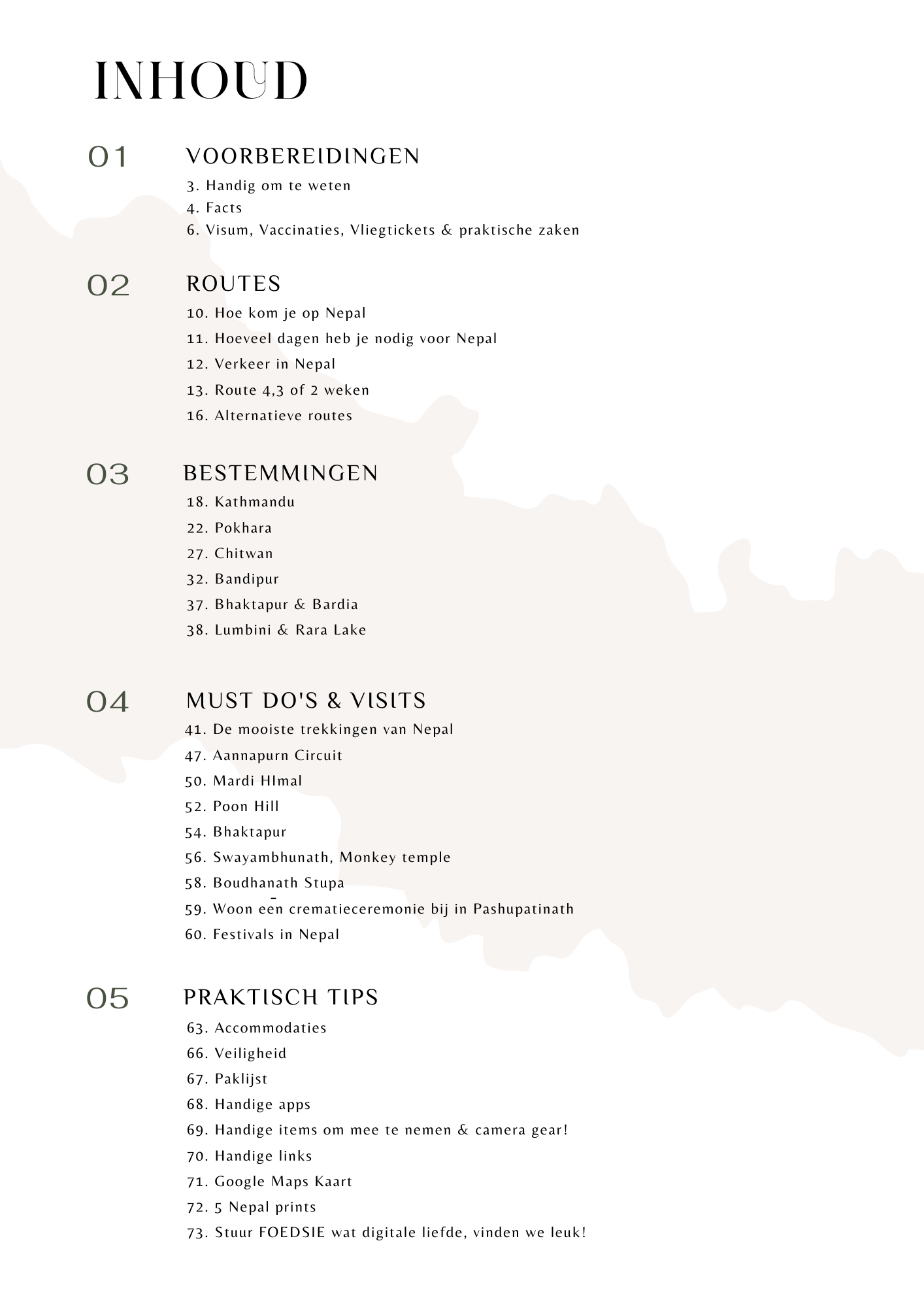 Nepal Travel Guide (Ebook – NL)