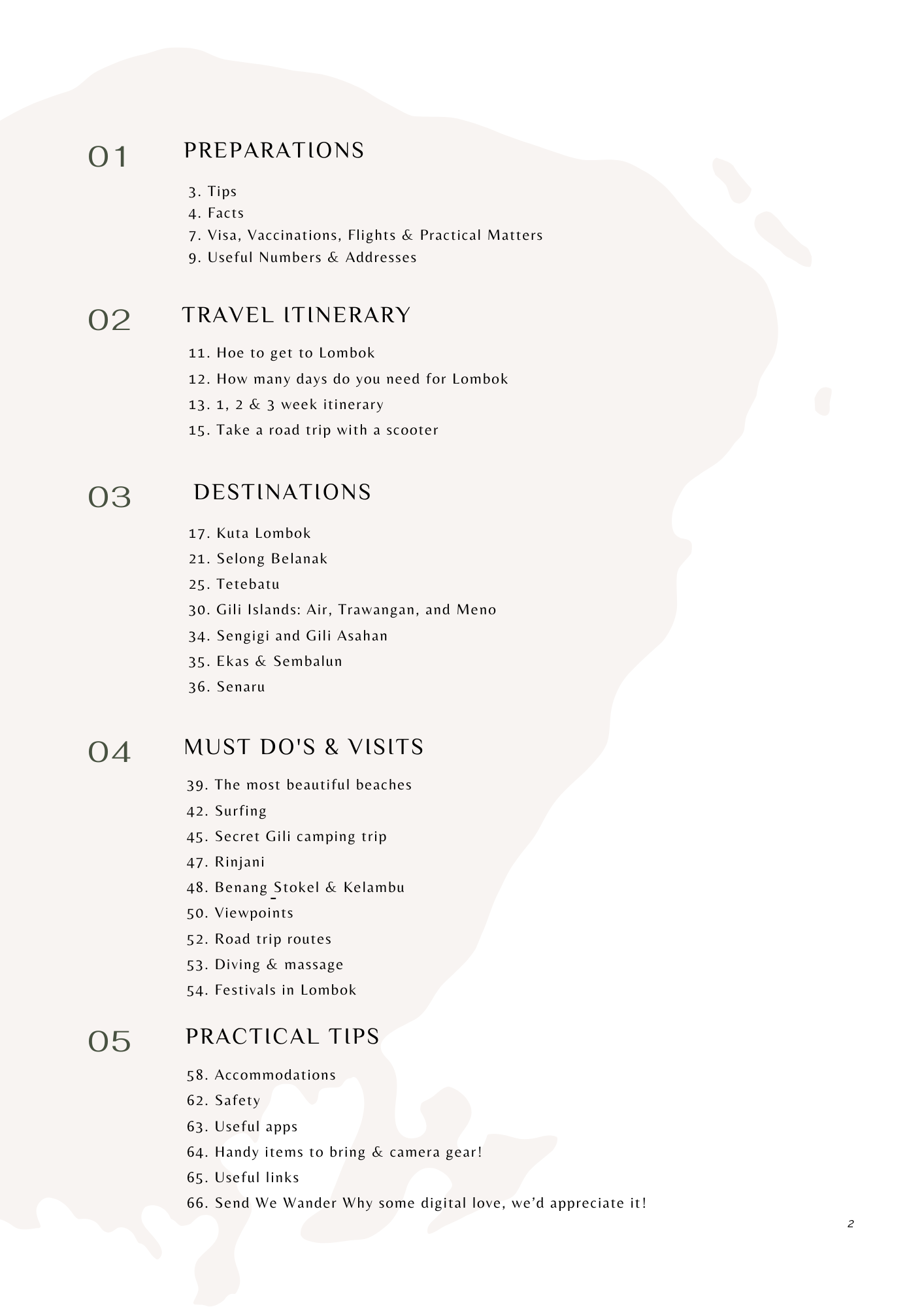 Travelguide Lombok (Ebook – EN)