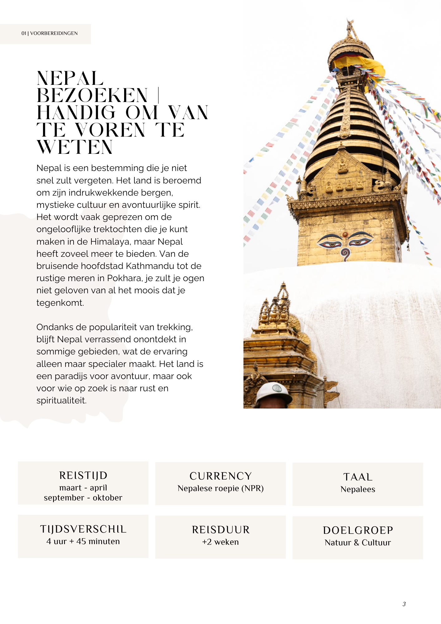 Nepal Travel Guide (Ebook – NL)