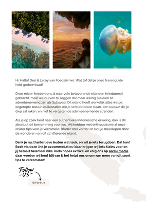 Sulawesi Travel Guide (Ebook – NL)