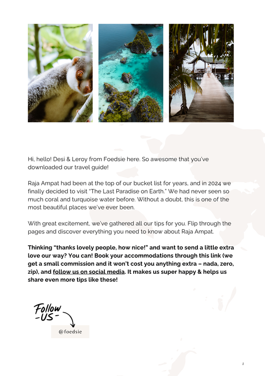 Travelguide Raja Ampat (Ebook – EN)
