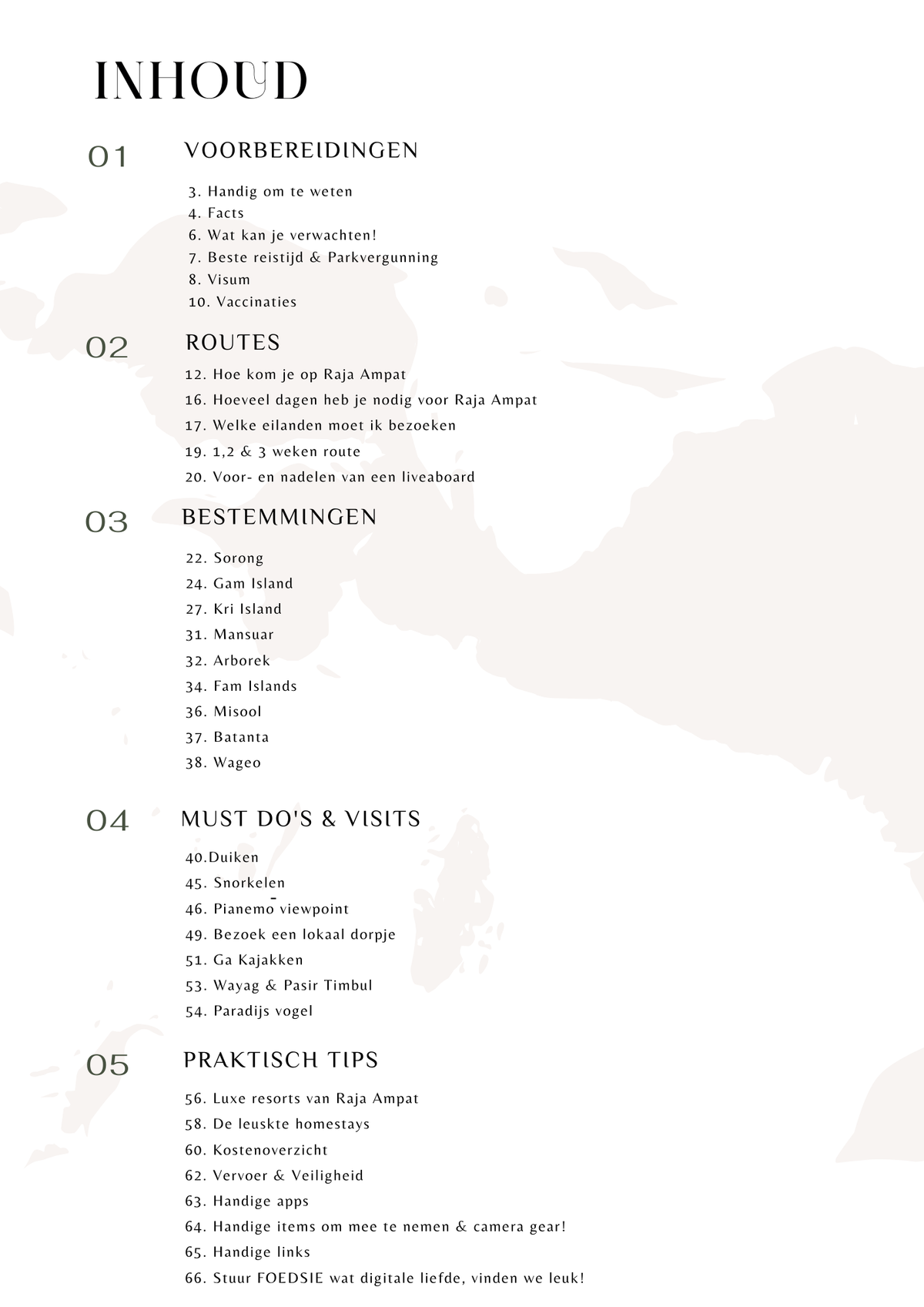 Travel guide Raja Ampat (Ebook – NL)